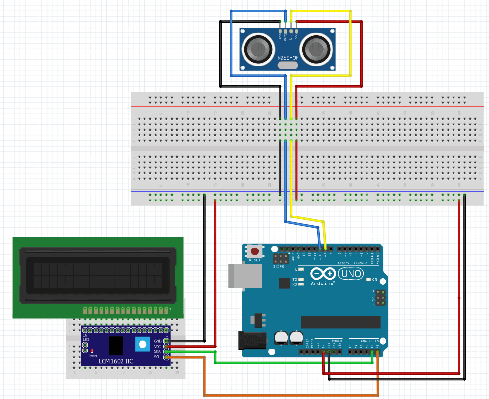 Medidor de distancia con Arduino