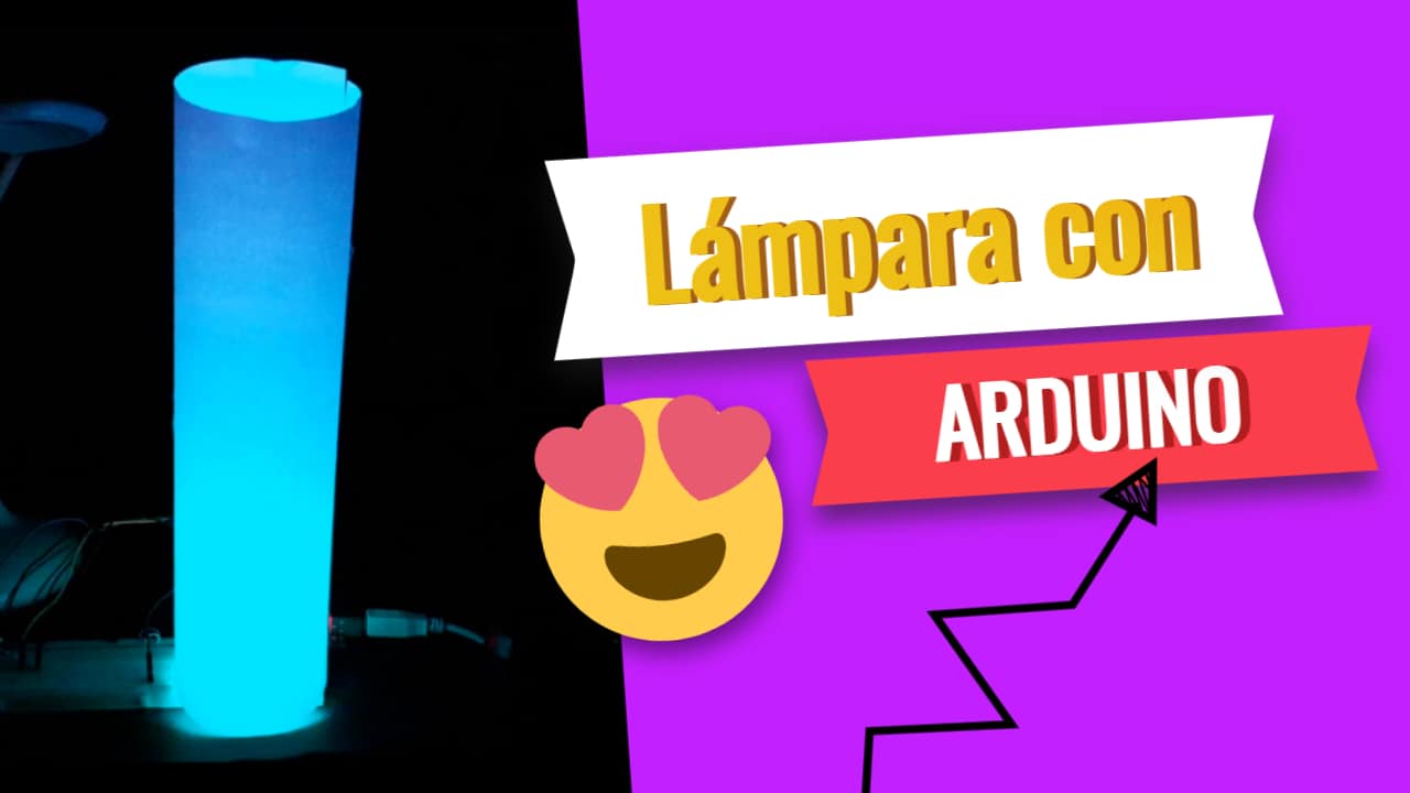 crea una lámpara de colores con arduino